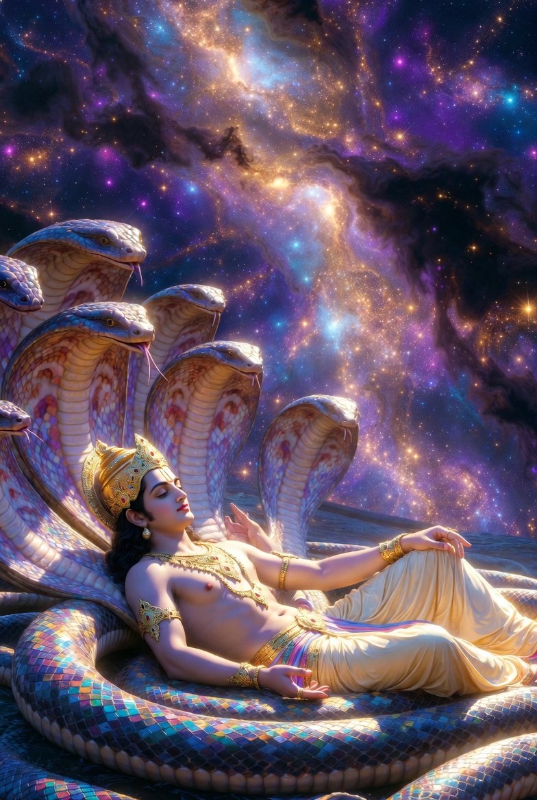 Cosmic Vishnu Dreamscape